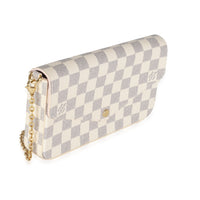 Damier Azur Canvas Felicie Pochette