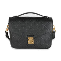 Black Monogram Empreinte Pochette Metis