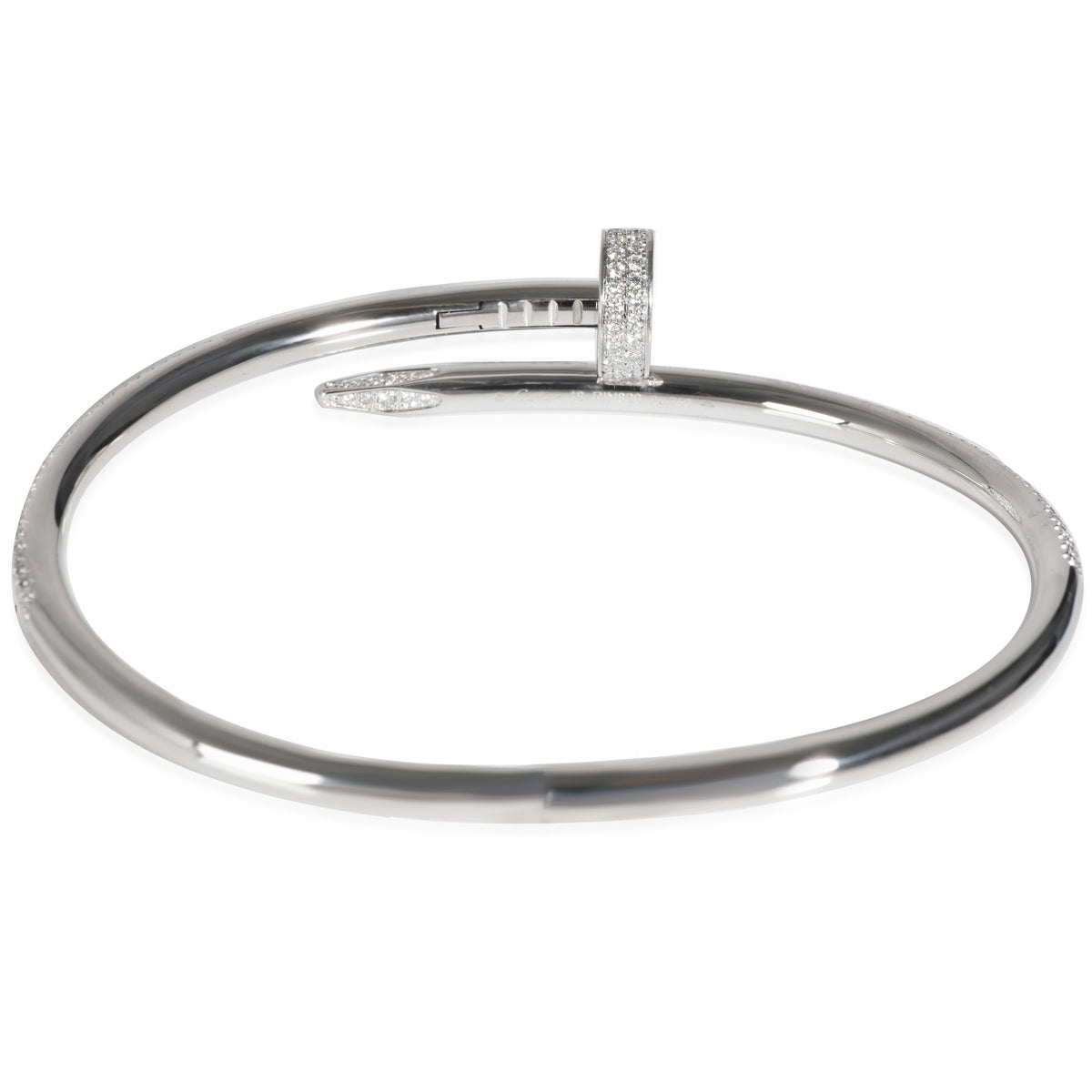 Juste Un Clou Bracelet, Diamonds (White Gold)