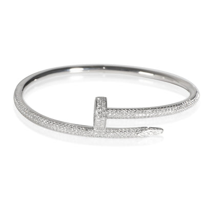 Juste Un Clou Bracelet, Diamonds (White Gold)