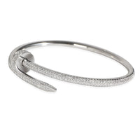 Juste Un Clou Bracelet, Diamonds (White Gold)