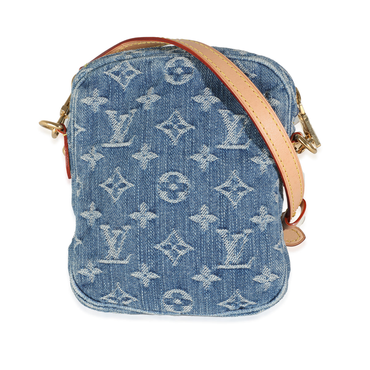 Monogram Denim Fairfax Pochette