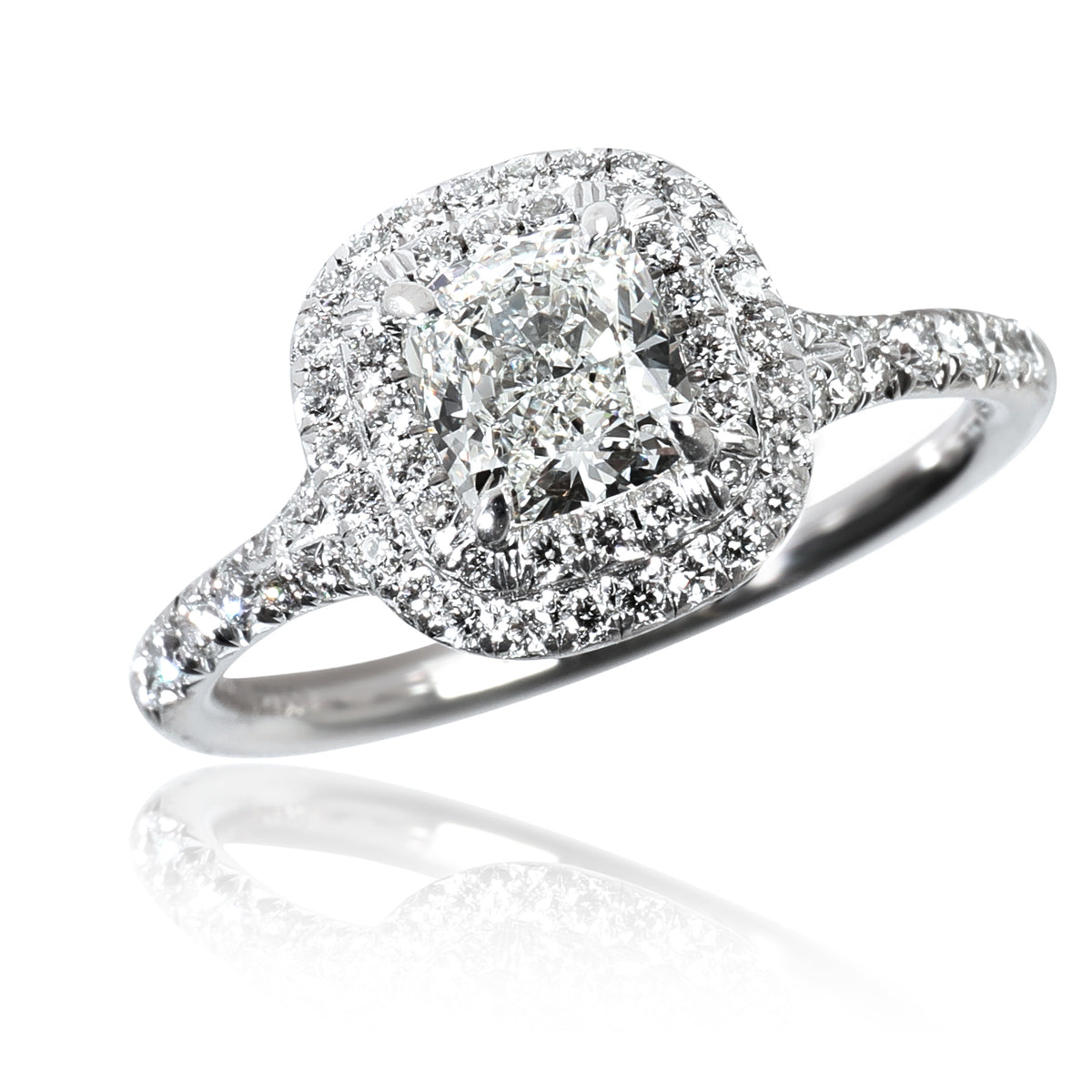 Soleste Diamond Engagement Ring in Platinum G VS1 1.1 CTW