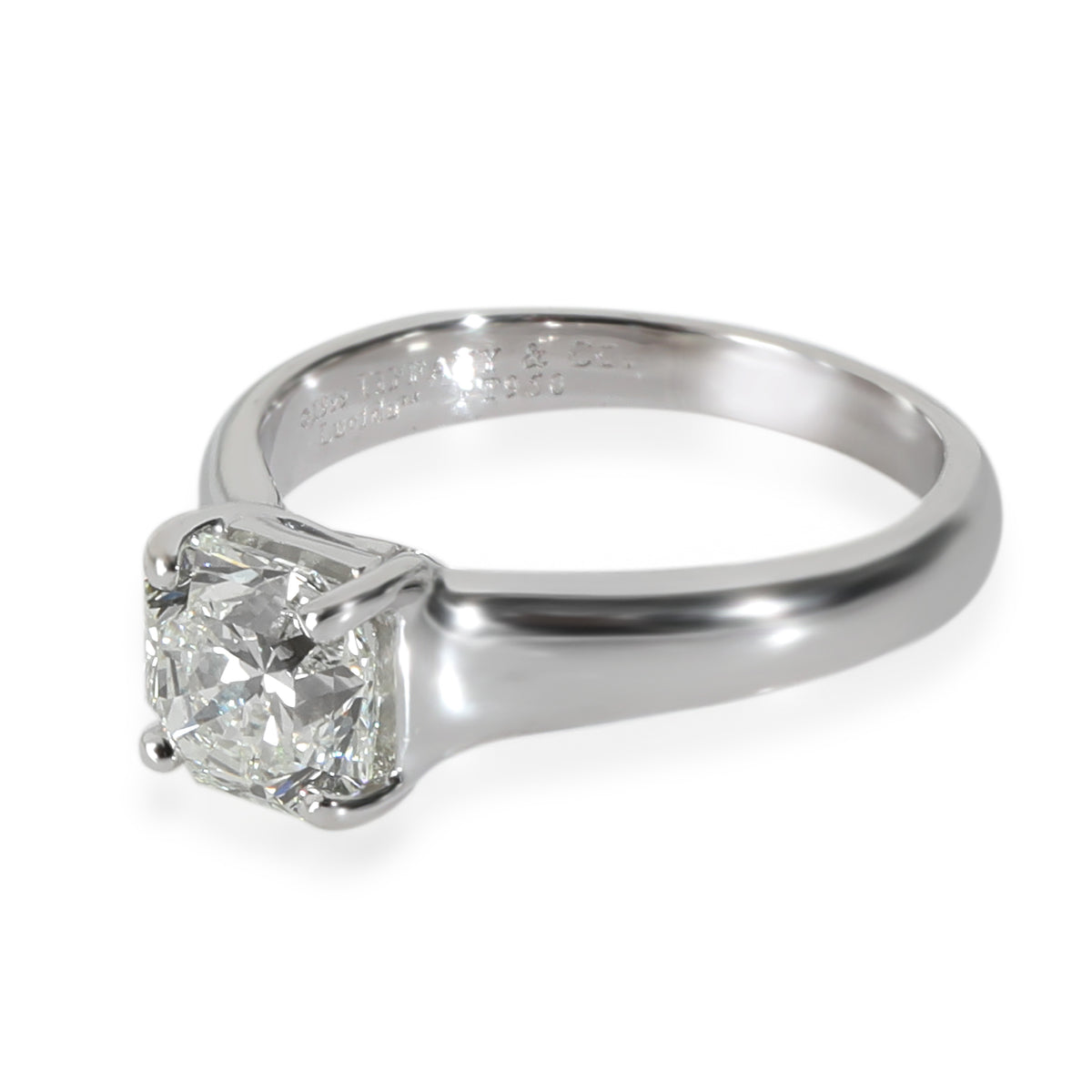 Lucida Diamond Engagement Ring in Platinum I VS1 1.43 CT.