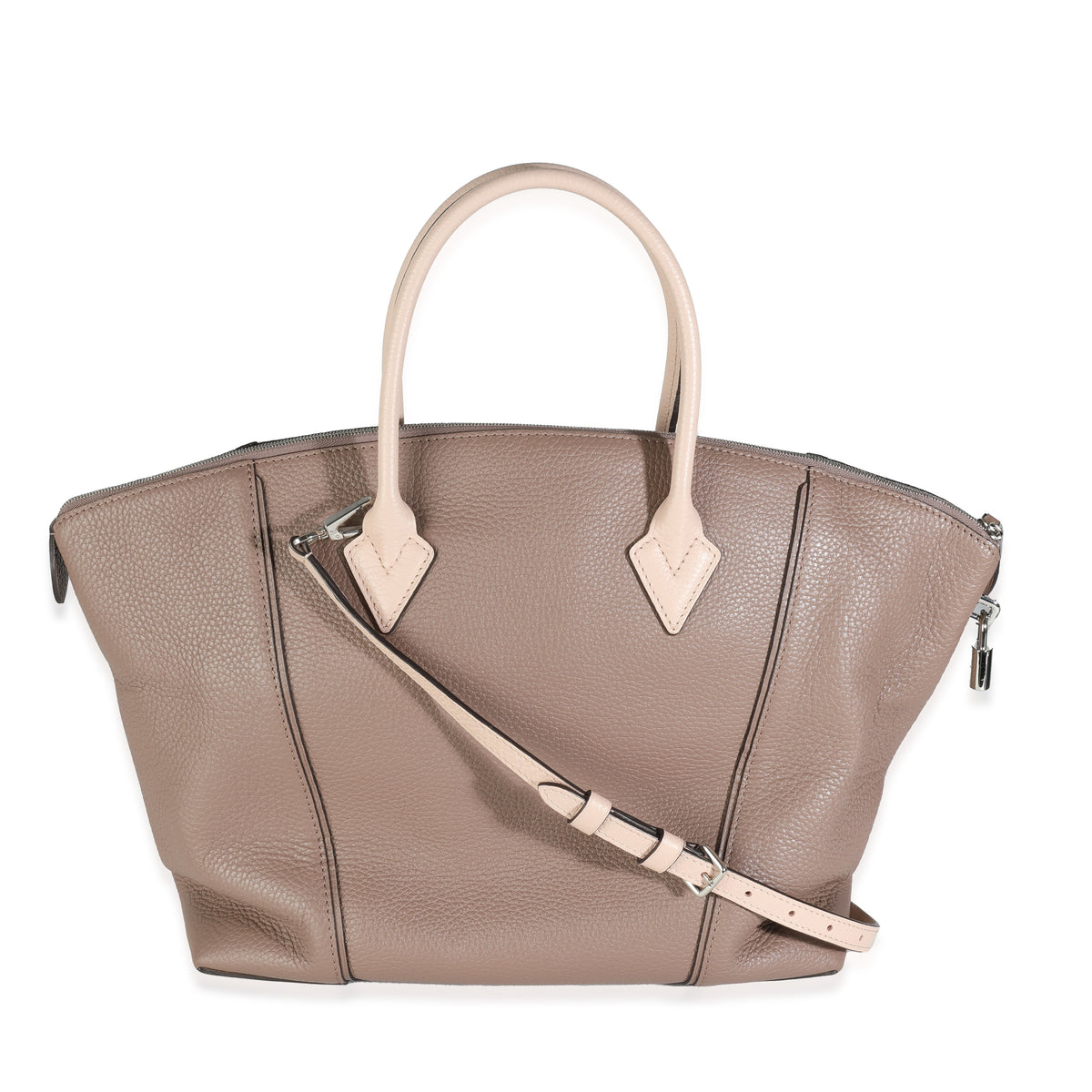 Taupe Petale Taurillon Soft Lockit MM
