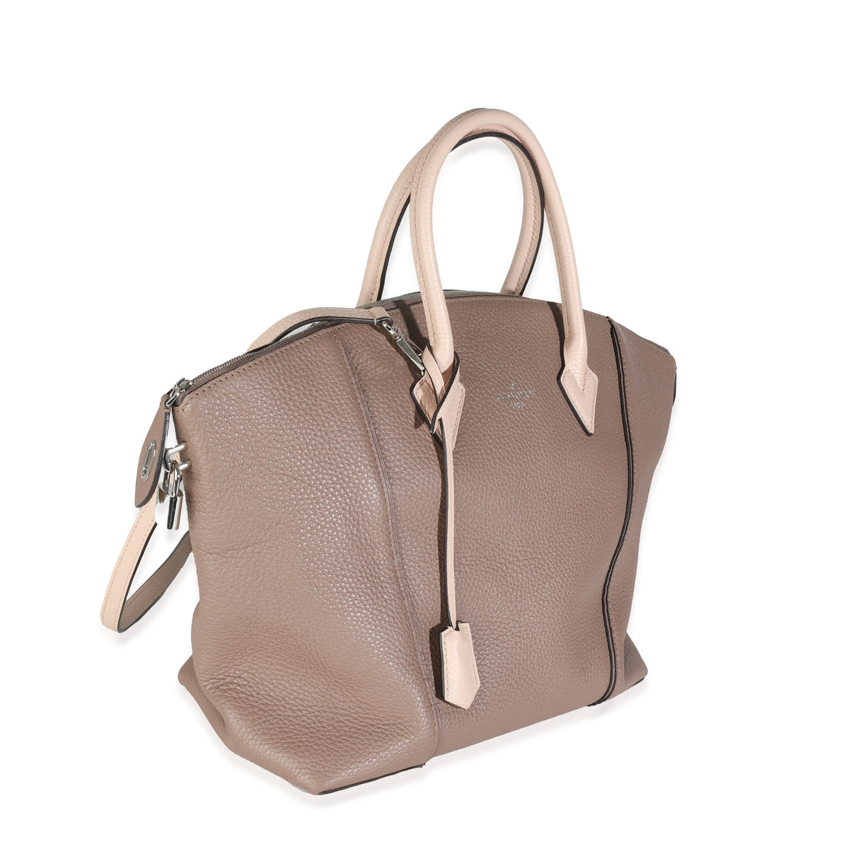 Taupe Petale Taurillon Soft Lockit MM
