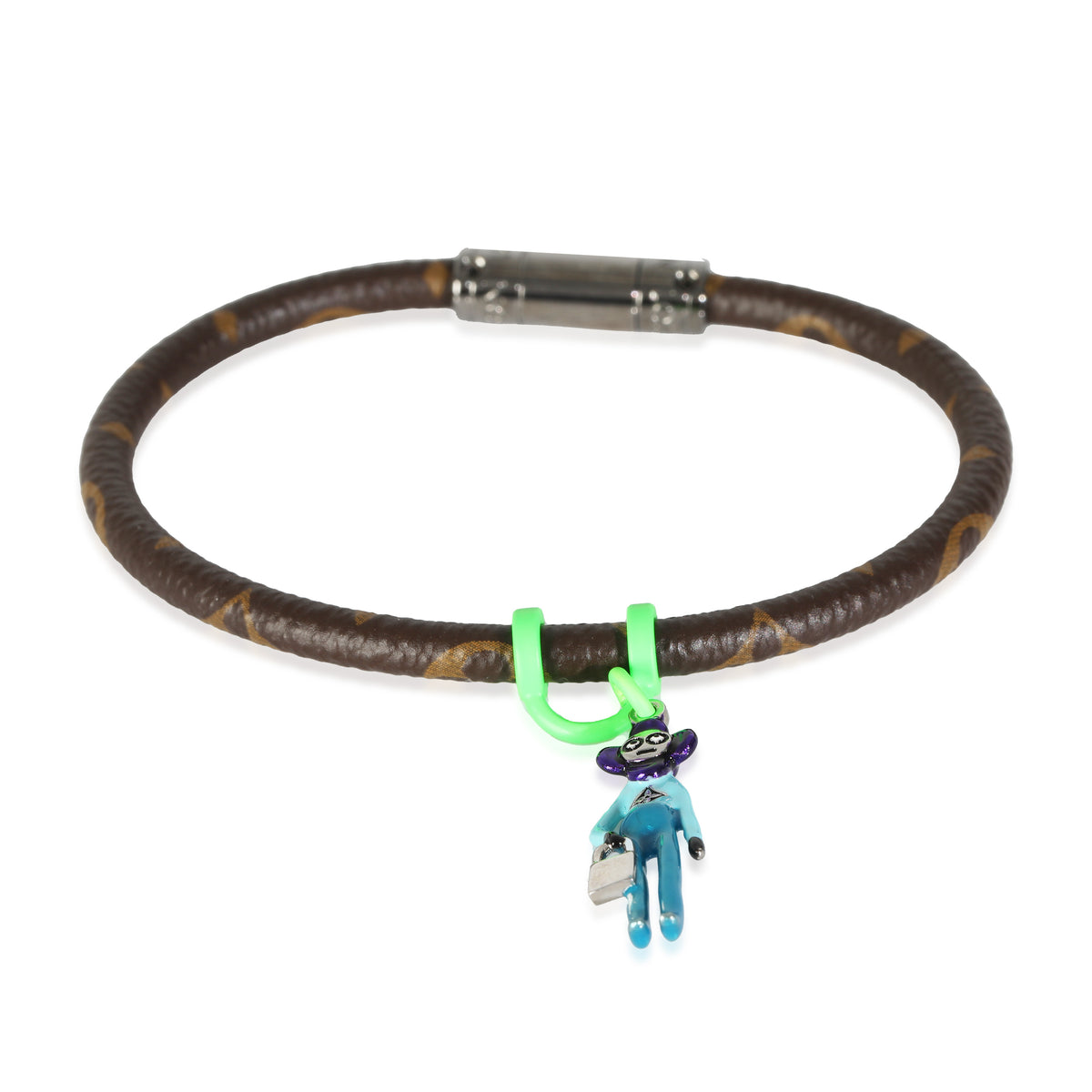 Ruthenium Hang It Mascot Bracelet