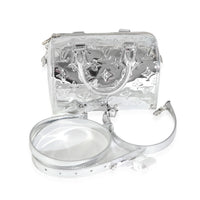 Silver Monogram Miroir Speedy Bandouliere 20 NM