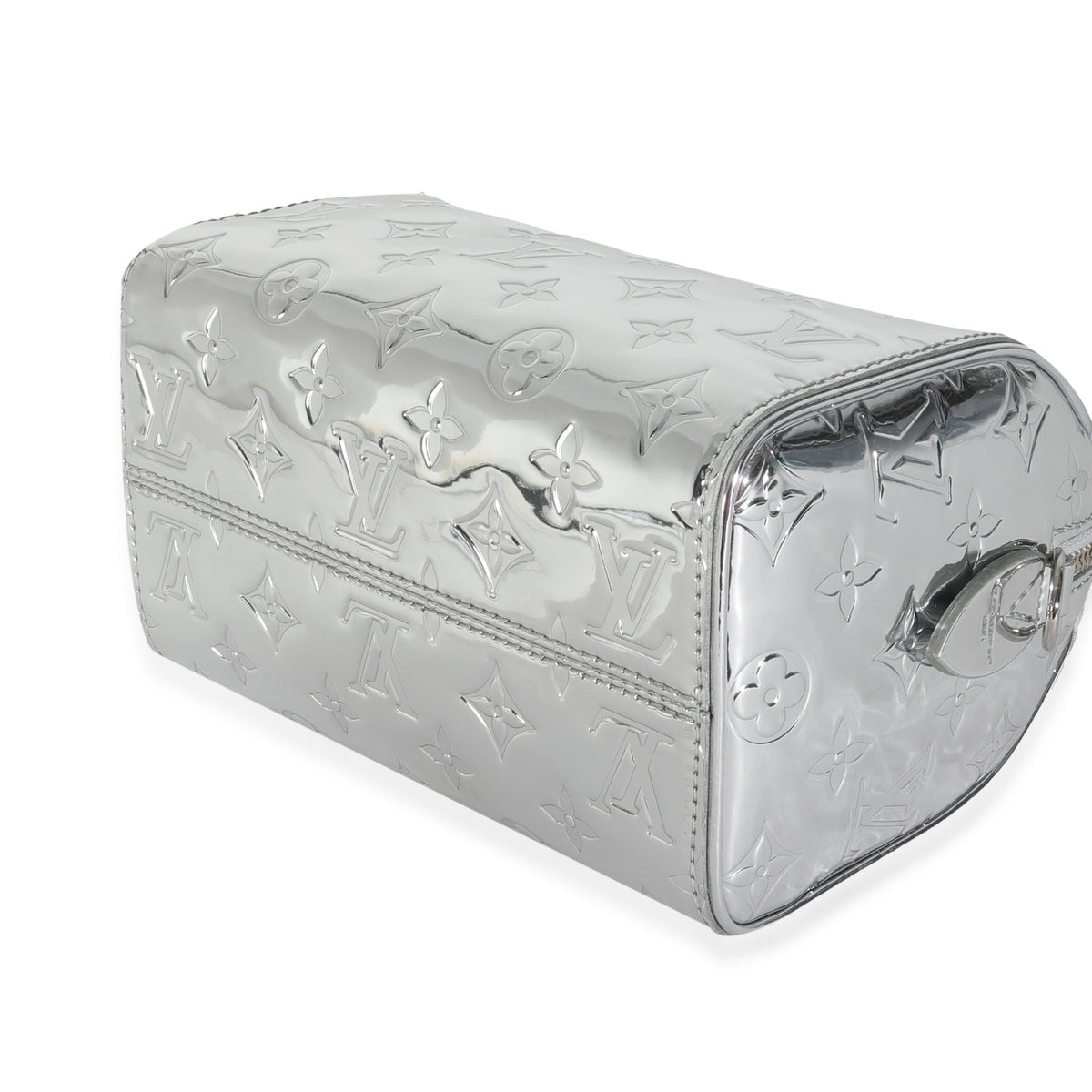 Silver Monogram Miroir Speedy Bandouliere 20 NM