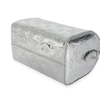 Silver Monogram Miroir Speedy Bandouliere 20 NM