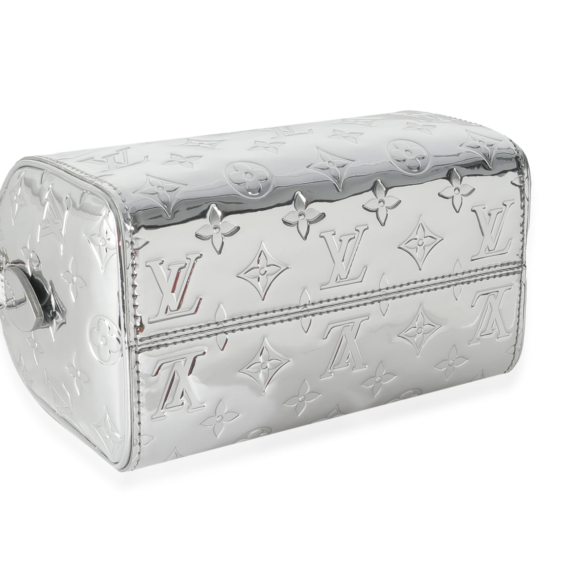 Silver Monogram Miroir Speedy Bandouliere 20 NM