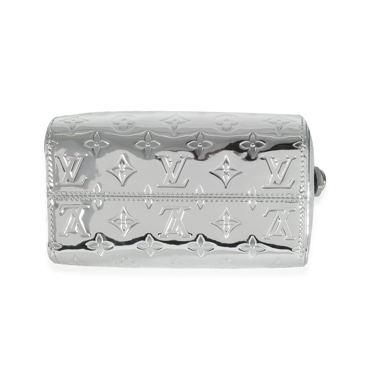 Silver Monogram Miroir Speedy Bandouliere 20 NM