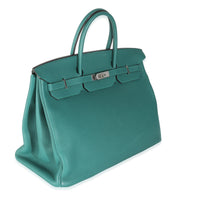 Malachite Togo Birkin 40 PHW