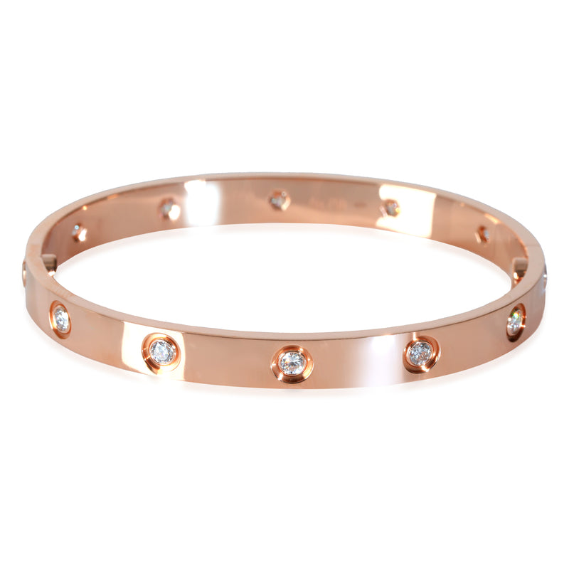 Love Bracelet, Diamonds (Rose Gold)