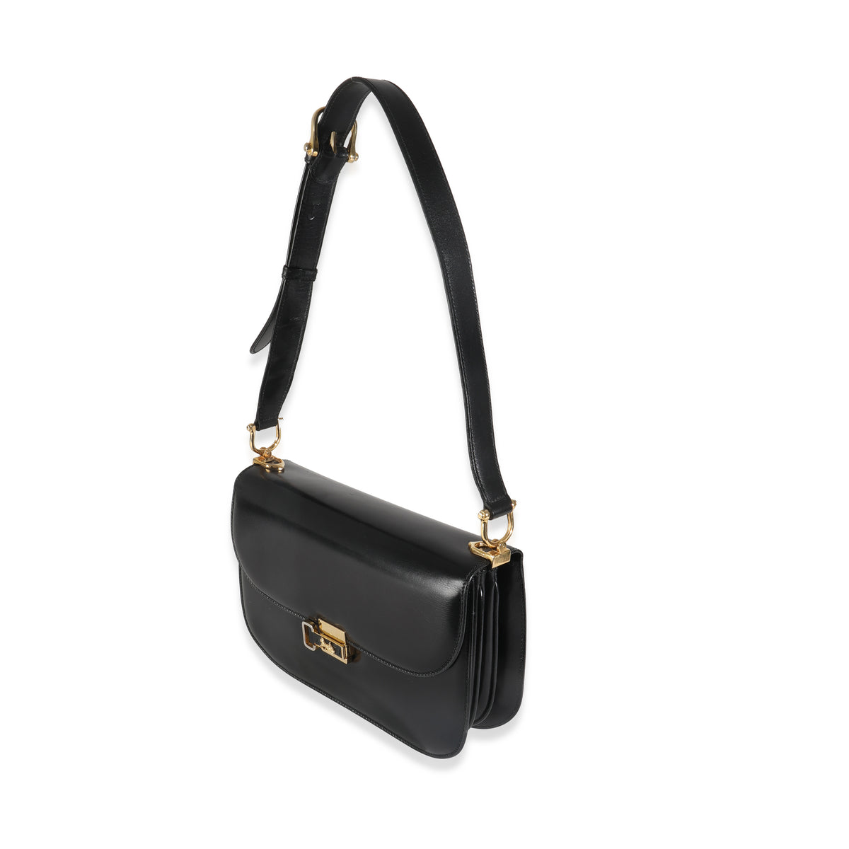 Vintage Black Box Medium Triomphe Bag