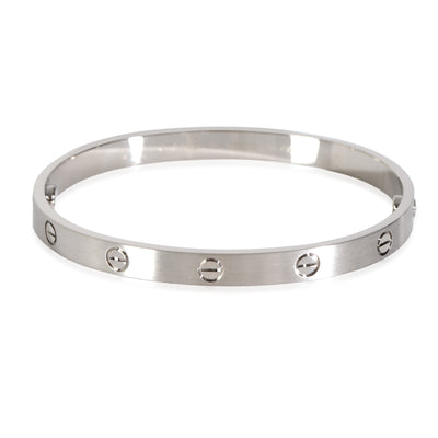 White Gold Love Bracelet