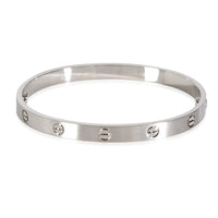 White Gold Love Bracelet