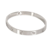 White Gold Love Bracelet