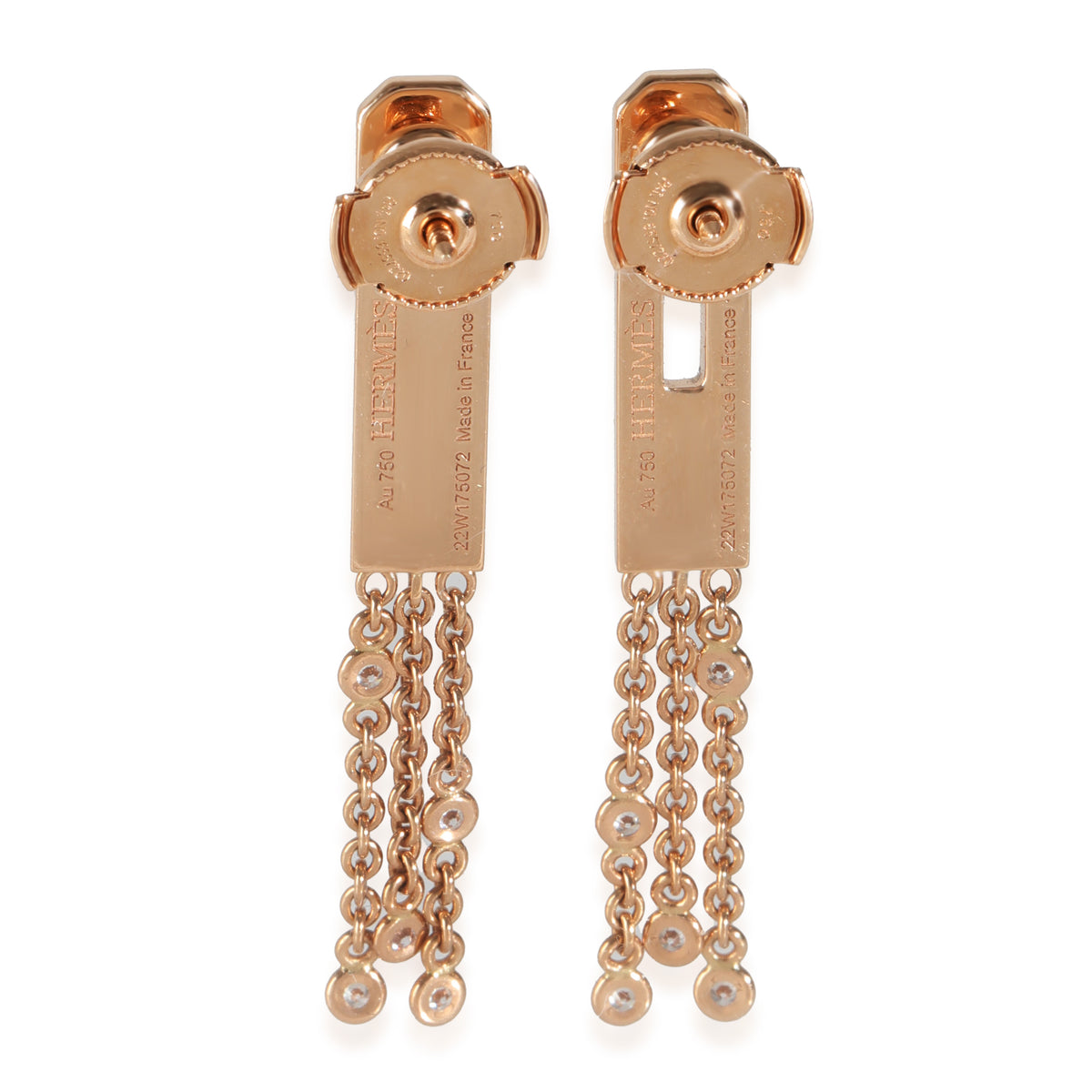 Kelly Diamond Earring in 18k Rose Gold 0.25 CTW