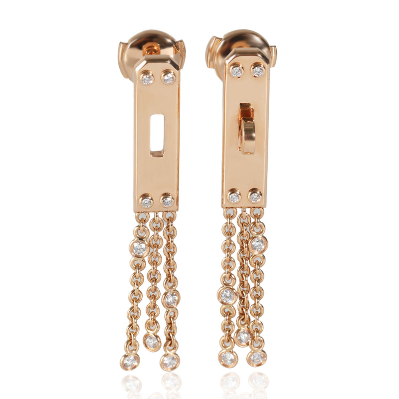 Kelly Diamond Earring in 18k Rose Gold 0.25 CTW