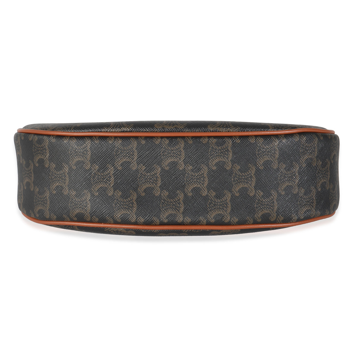 Tan Calfskin Triomphe Canvas Ava Shoulder Bag