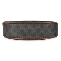 Tan Calfskin Triomphe Canvas Ava Shoulder Bag