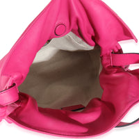 Pink Nappa Mini Flamenco Knot Clutch