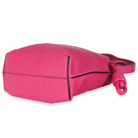 Pink Nappa Mini Flamenco Knot Clutch