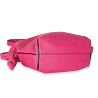 Pink Nappa Mini Flamenco Knot Clutch