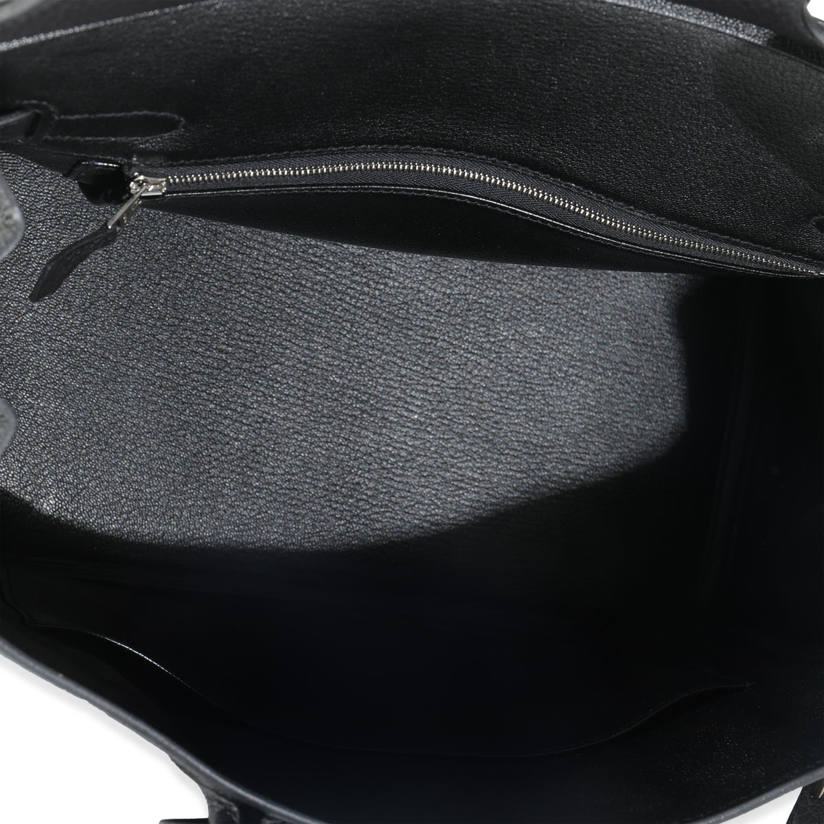 Black Togo Birkin 30 PHW