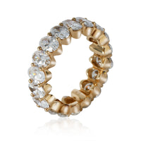 Lab-Grown Diamond Eternity Band in 14K Yellow Gold 7.02 CTW