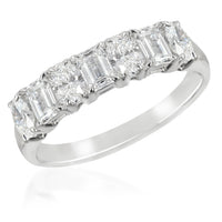 1.99 ctw White Gold Lab-Grown Diamond Wedding Band
