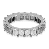 Lab-Grown Diamond Wedding Band in 14K White Gold 5 CTW