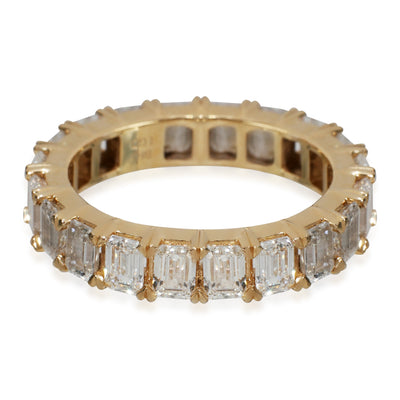 Lab-Grown Diamond Wedding Band in 14K Yellow Gold 5 CTW