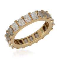 Lab-Grown Diamond Wedding Band in 14K Yellow Gold 5 CTW