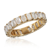 Lab-Grown Diamond Wedding Band in 14K Yellow Gold 3 CTW