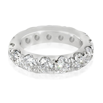 5 ctw White Gold Lab-Grown Diamond Wedding Band