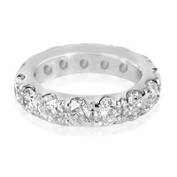 5 ctw White Gold Lab-Grown Diamond Wedding Band