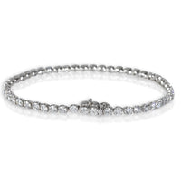 Lab-Grown Diamond Tennis Bracelet in 14K White Gold 5 CTW
