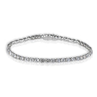 Lab-Grown Diamond Tennis Bracelet in 14K White Gold 5 CTW