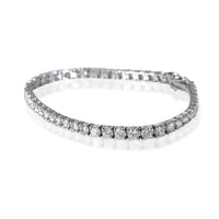 Diamond Round Tennis Bracelet in 14K White Gold (6 1/4 CTW)