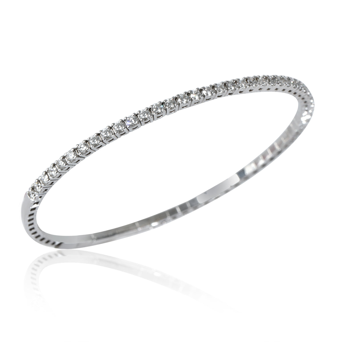 Diamond Tension Bracelet in 14K White Gold (1 3/8 CTW)