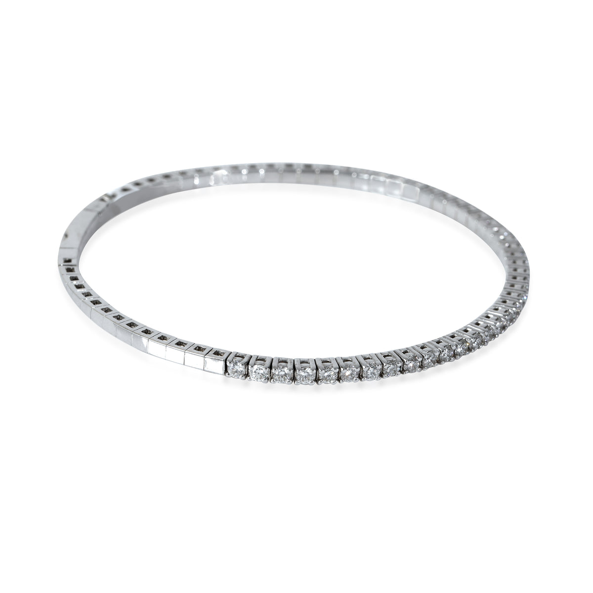 Diamond Tension Bracelet in 14K White Gold (1 3/8 CTW)