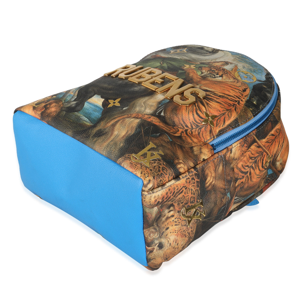 jeff koons louis vuitton backpack Louis Vuitton x Jeff Koons Multicolor Canvas Rubens Palm Springs Backpack | myGemma | FR