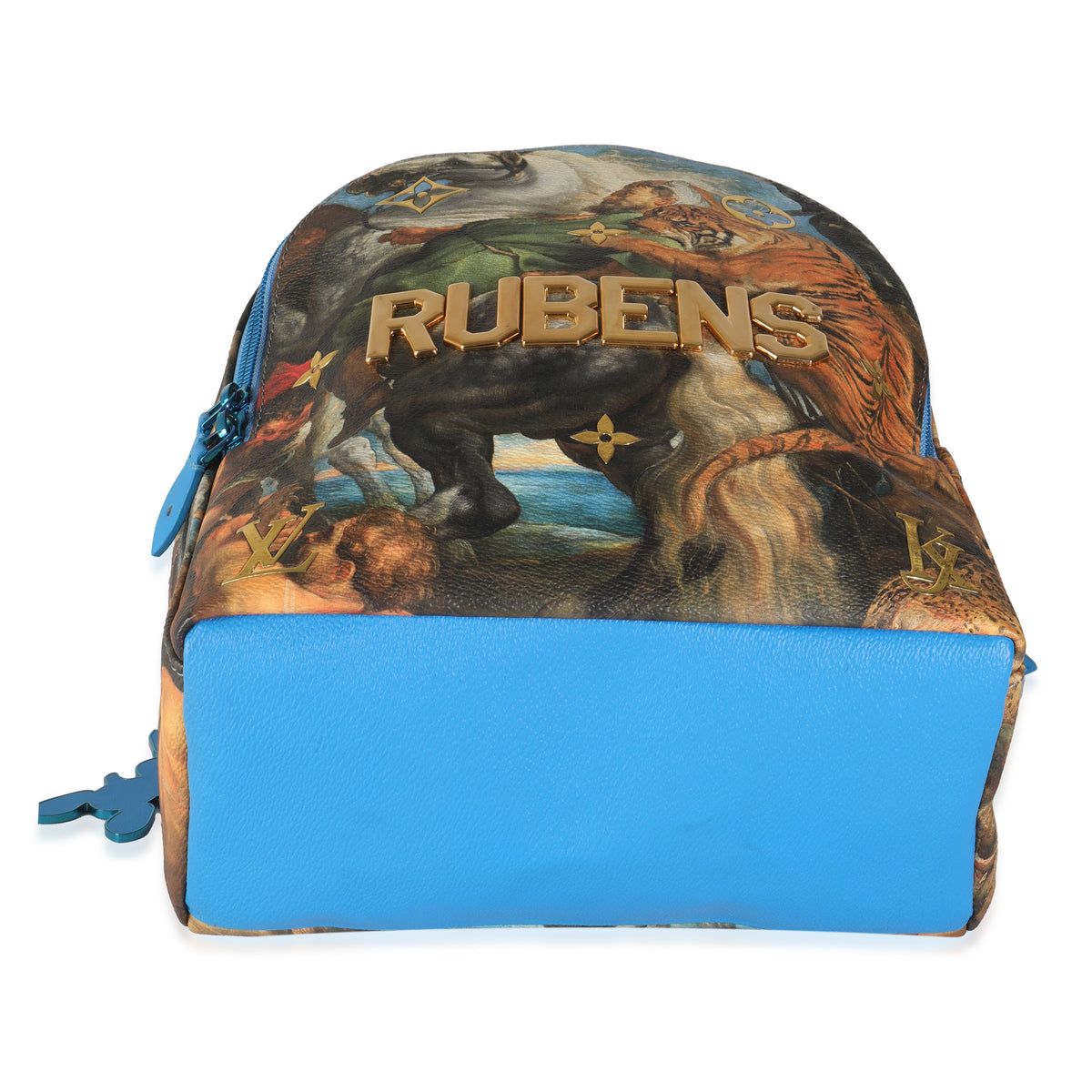 jeff koons louis vuitton backpack Louis Vuitton x Jeff Koons Multicolor Canvas Rubens Palm Springs Backpack | myGemma | FR
