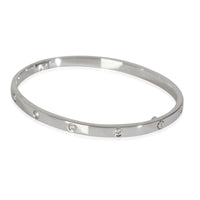 Small Model Love Bracelet, Diamonds (White Gold)
