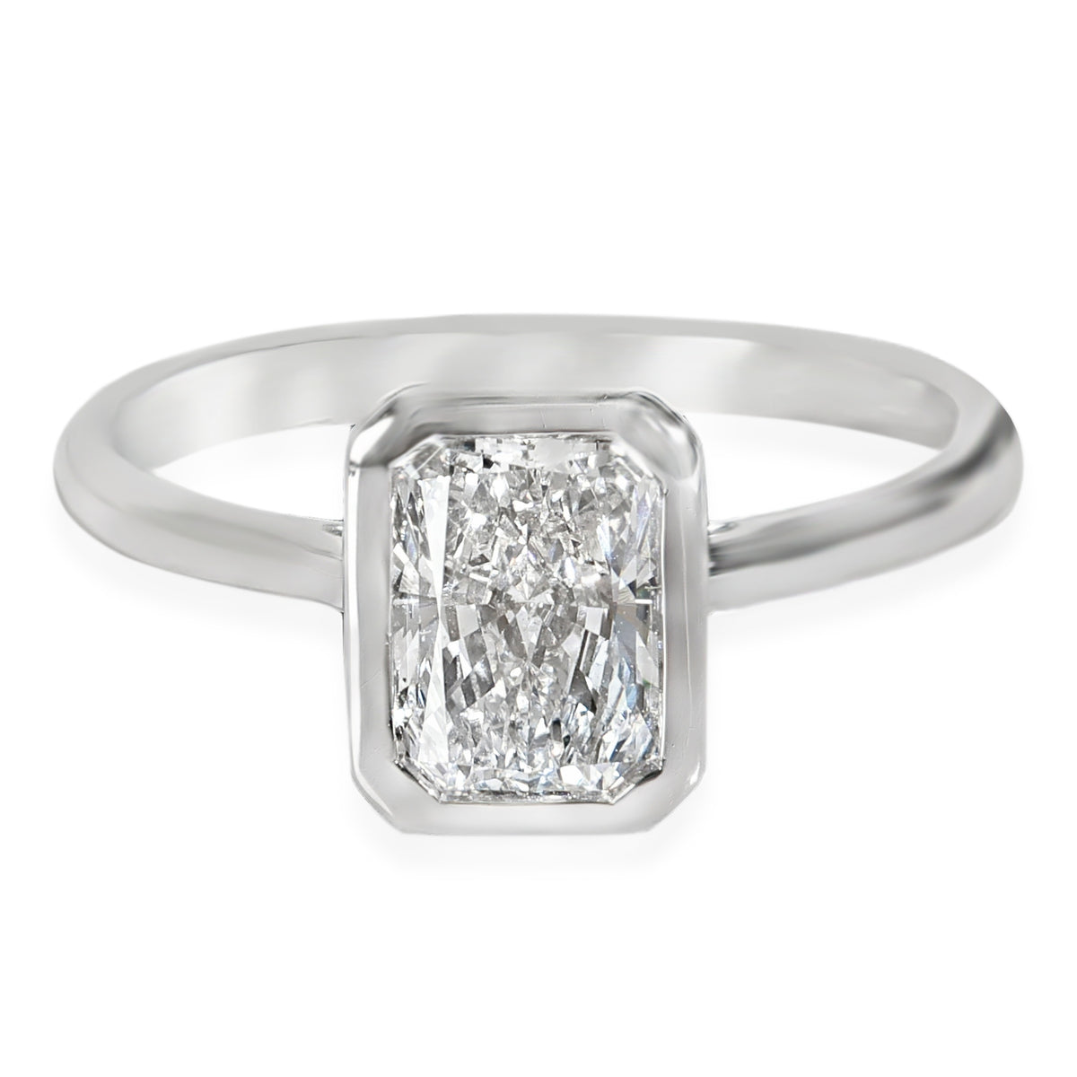 1.5 ctw White Gold Lab-Grown Diamond Ring