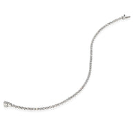 Lab-Grown Shared Prong Diamond Tennis Bracelet in 14K White Gold 2 CTW