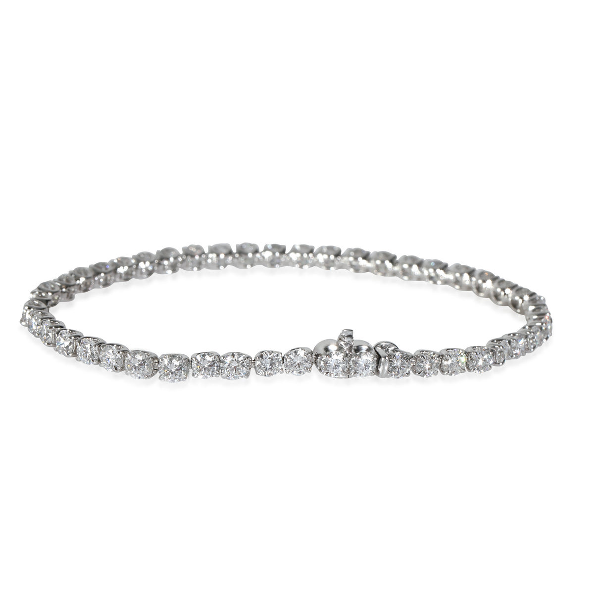 Lab-Grown Diamond Bracelet in 14K White Gold 7 CTW