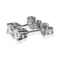 Lab-Grown Diamond Stud Earrings in 18K White Gold 0.50 CTW